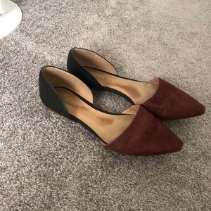 Madewell d’Orsay Pony Hair Flats